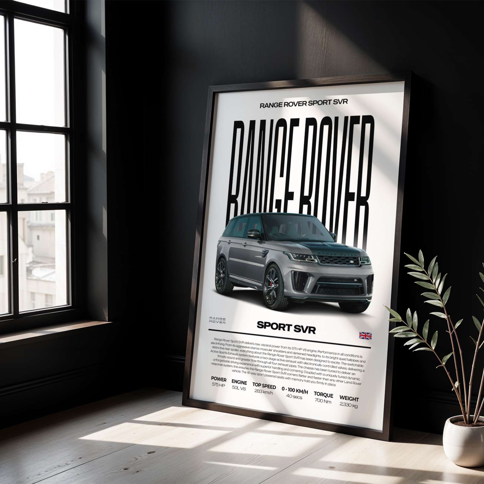 Range Rover Sport SVR Poster