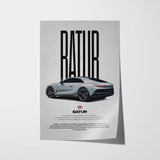 Mulliner Batur Car Poster