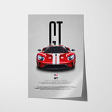 GT Car Poster
