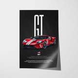 GT Car Poster