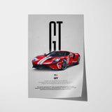 GT Car Poster