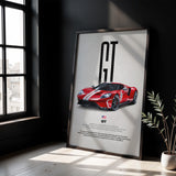 GT Car Poster