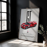 GT Car Poster