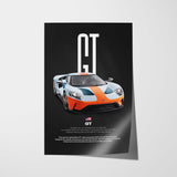 GT Car Poster