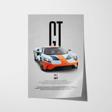 GT Car Poster