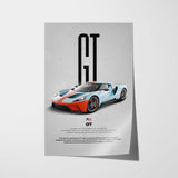 GT Car Poster