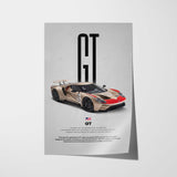 GT Car Poster