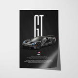 GT Car Poster