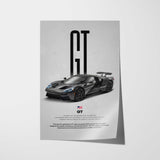 GT Car Poster