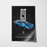 GT Car Poster