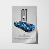 GT Car Poster