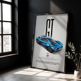 GT Car Poster