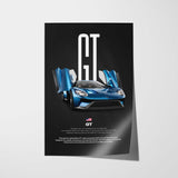 GT Car Poster