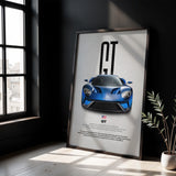 GT Car Poster