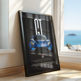 GT Car Poster