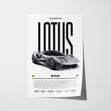 Lotus Evija Poster