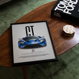 GT Car Poster