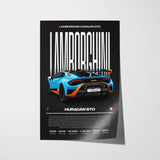 Lamborghini Huracán STO Poster