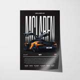 McLaren W1 Poster