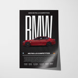 BMW M5 F90 LCI Competition Poster