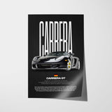 Carrera GT Car Poster