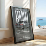 BMW M3 G80 Competition Poster