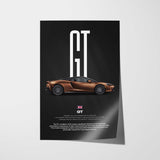 GT Car Poster