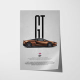GT Car Poster