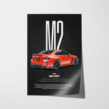 M2 G87 Car Poster