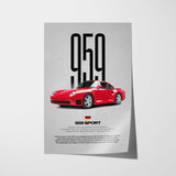 959 Sport Car Poster
