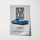 650S Spider Car Poster