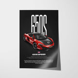 650S Spider Car Poster