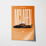 McLaren W1 Poster