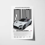 Aston Martin DBS Superleggera Poster