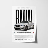 BMW M2 F87 Competition Poster