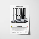 Ferrari FXX-K EVO Poster