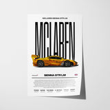 McLaren Senna GTR LM Poster