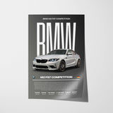 BMW M2 F87 Competition Poster