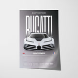 Bugatti Centodieci Poster