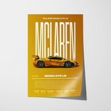 McLaren Senna GTR LM Poster