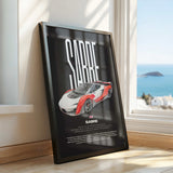 Sabre Car Poster
