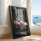 Sabre Car Poster