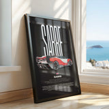 Sabre Car Poster