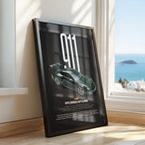 911 GT3 RS (992) Car Poster