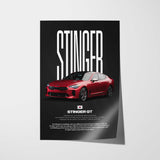 Stinger GT Car Poster