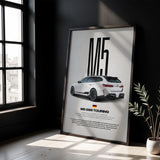 M5 G99 Touring Car Poster
