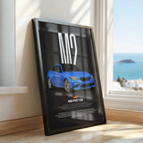 M2 CS F87 Car Poster