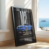 M2 CS F87 Car Poster