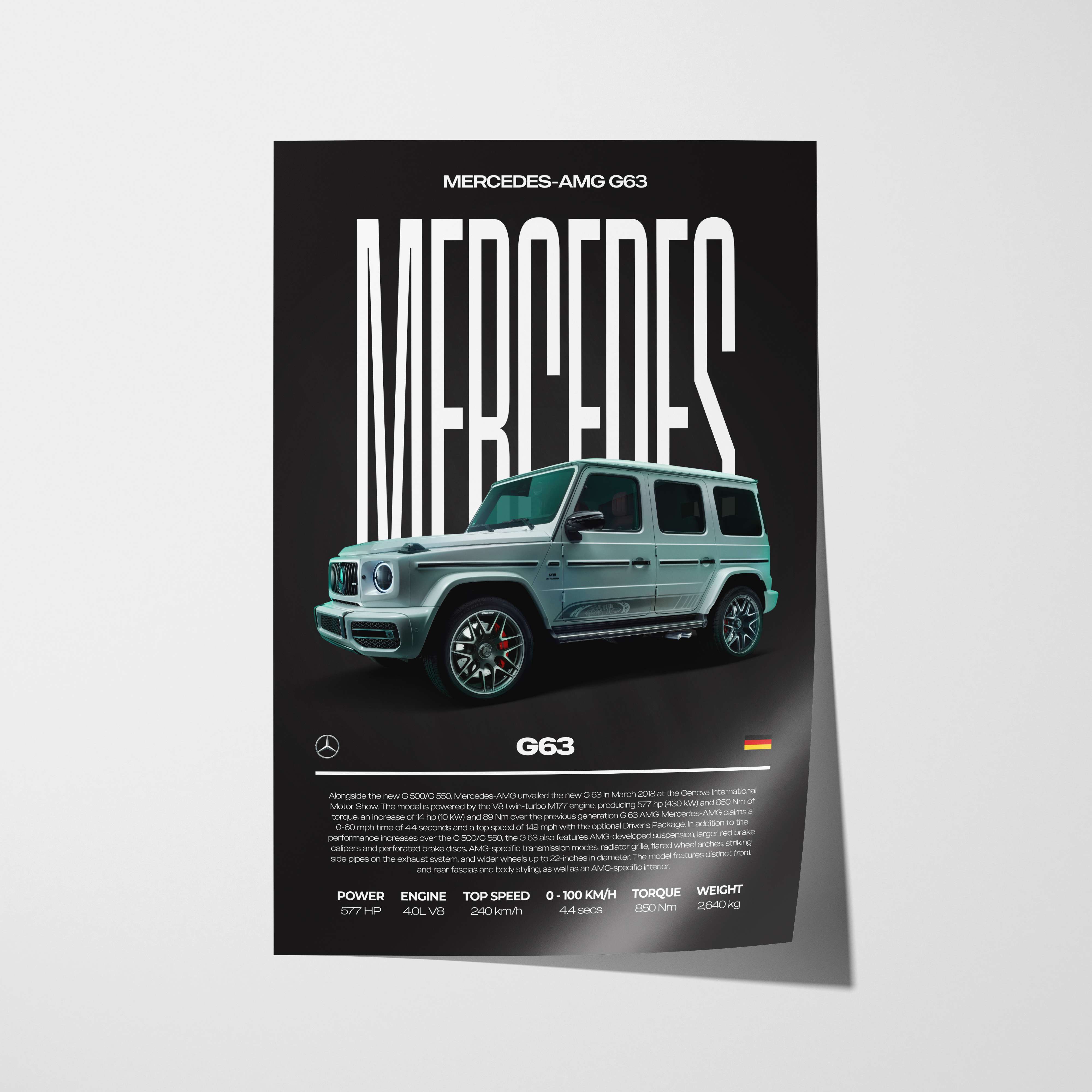 Mercedes-AMG G63 Poster