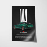 M4 CS G82 Car Poster